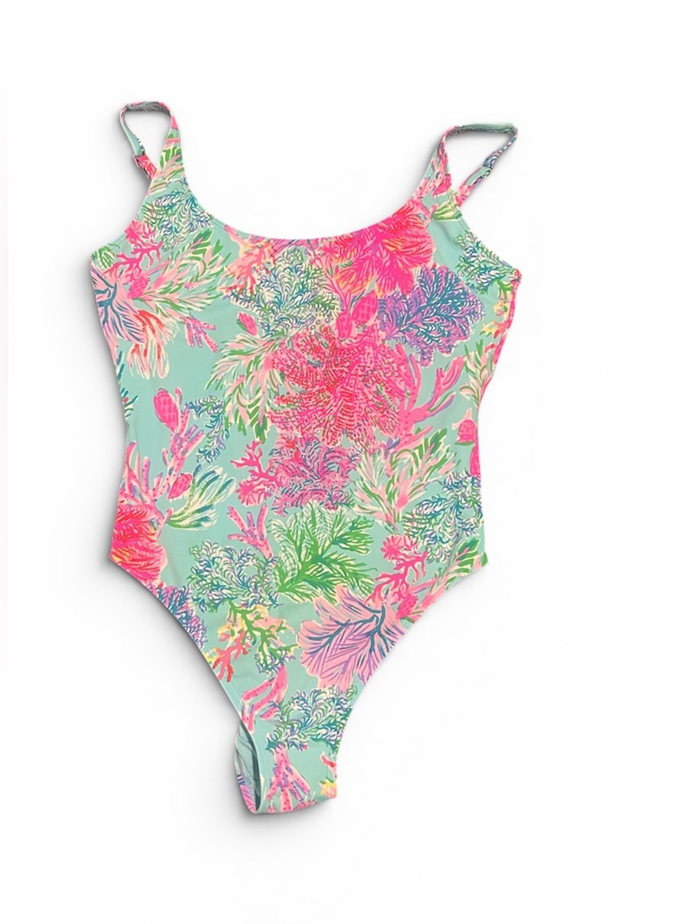 Lilly Pulitzer Coral One-Piece Swimsuit 12
